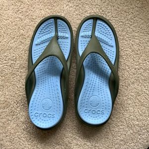 Crocs flip flops